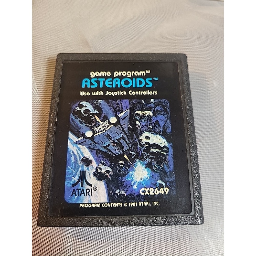 asteroids atari 2600 - Picture 1 of 4